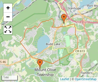 Area schools map